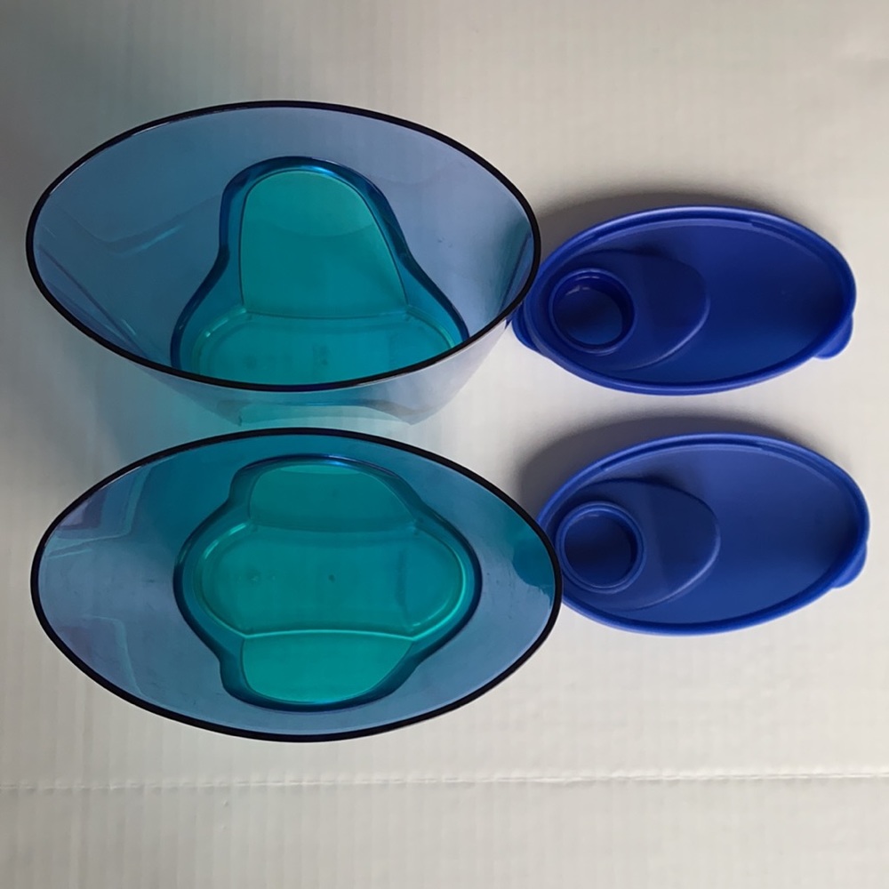 Beautiful Tupperware Container Set 1.6L X2 - Picture 3 of 7